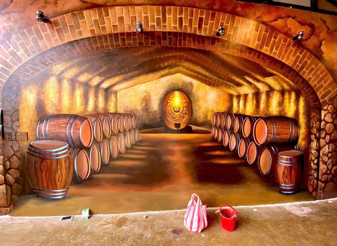 Mural Art Background